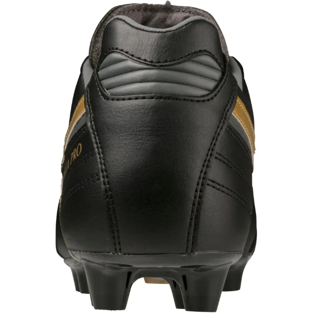 Mizuno Morelia II Pro voetbalschoenen black gold dark shadow< Voetbalschoenen