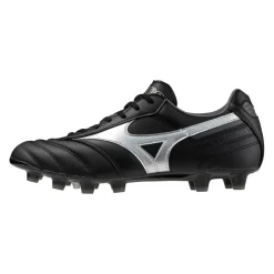 Mizuno Morelia II Pro voetbalschoenen heren black galaxy silver dark shadow< Voetbalschoenen