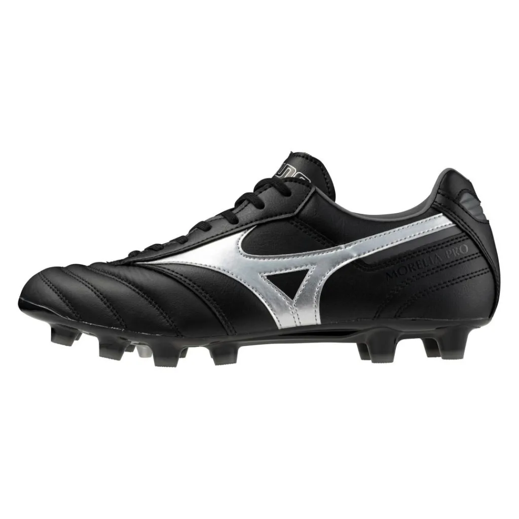 Mizuno Morelia II Pro voetbalschoenen heren black galaxy silver dark shadow< Voetbalschoenen