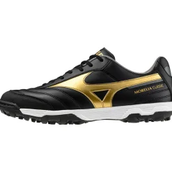 Voetbalschoenen-Mizuno Morelia Sala Classic TF voetbalschoenen black gold dark shadow