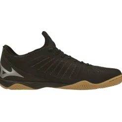 Mizuno Rebula Sala Elite zaalvoetbalschoenen black silver< Voetbalschoenen