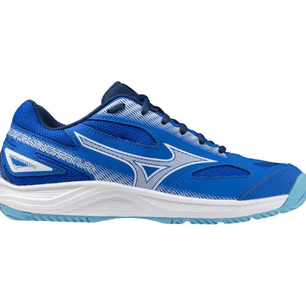 Indoorschoenen-Mizuno Stealth Star 2 indoorschoenen junior mugen blue white estate blue