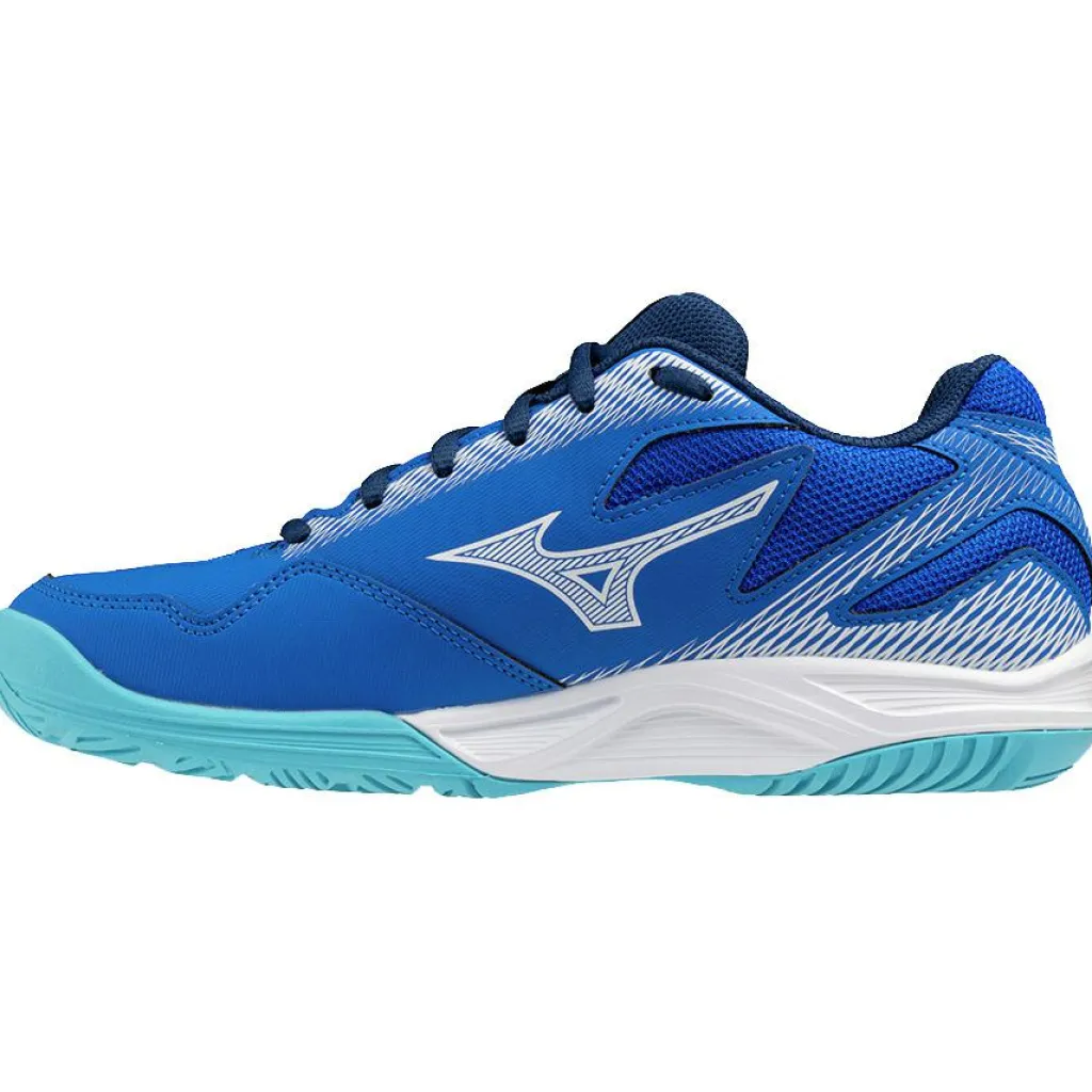 Indoorschoenen-Mizuno Stealth Star 2 indoorschoenen junior mugen blue white estate blue