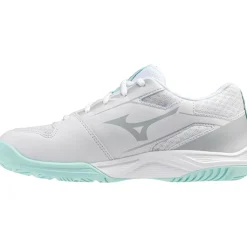Mizuno Stealth Star 3 indoorschoenen junior white blue tint< Indoorschoenen