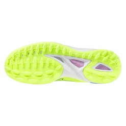 Mizuno Wave Leopardus hockeyschoenen neo lime black splish splash< Hockeyschoenen