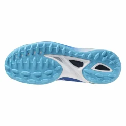 Hockeyschoenen-Mizuno Wave Leopardus hockeyschoenen mugen blue white estate blue