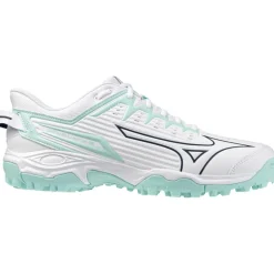 Hockeyschoenen-Mizuno Wave Lynx 2 hockeyschoenen dames white blue tint