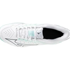 Hockeyschoenen-Mizuno Wave Lynx 2 hockeyschoenen dames white blue tint