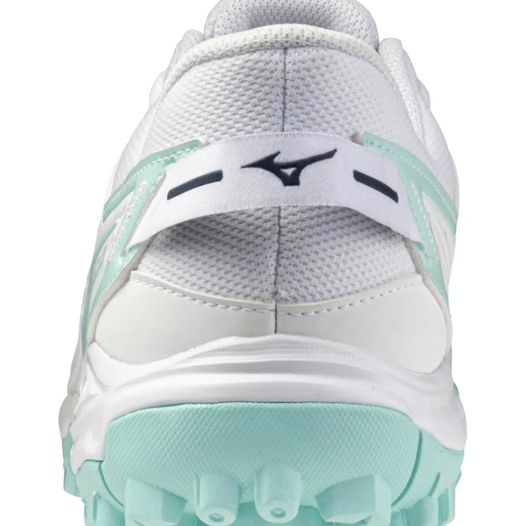 Hockeyschoenen-Mizuno Wave Lynx 2 hockeyschoenen dames white blue tint
