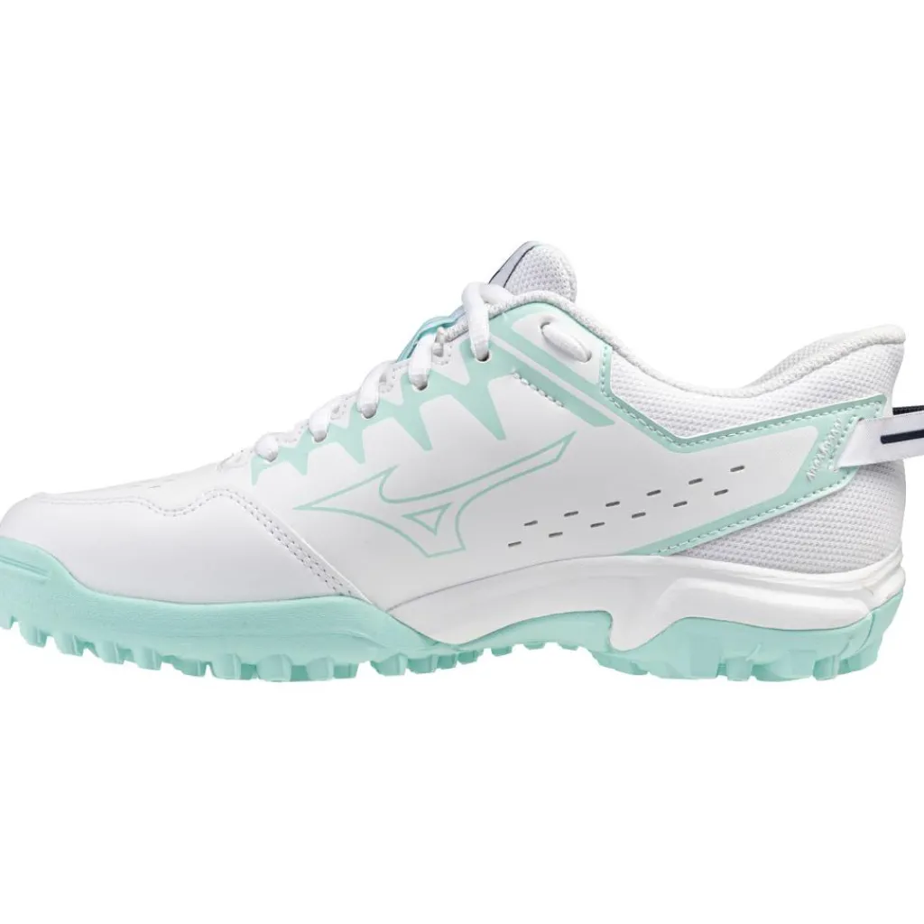 Mizuno Wave Lynx 2 hockeyschoenen junior white blue tint< Hockeyschoenen