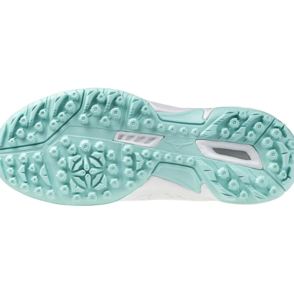 Mizuno Wave Lynx 2 hockeyschoenen junior white blue tint< Hockeyschoenen