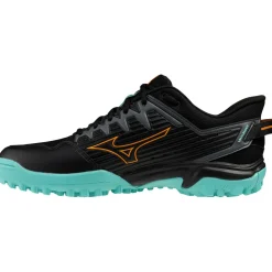 Hockeyschoenen-Mizuno Wave Lynx 2 hockeyschoenen heren black tangelo ice green