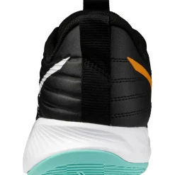 Indoorschoenen-Mizuno Wave Momentum Pro indoorschoenen heren black tangelo icegreen