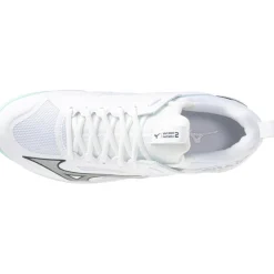 Hockeyschoenen-Mizuno Wave Panthera 2 hockeyschoenen dames white blue tint