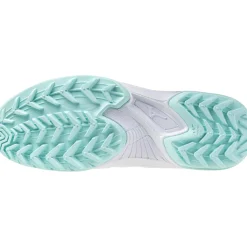 Hockeyschoenen-Mizuno Wave Panthera 2 hockeyschoenen dames white blue tint