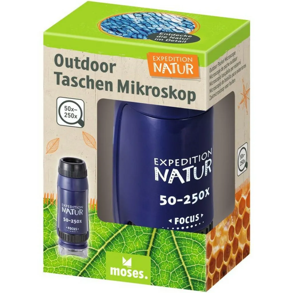 Buitenspelen & Spelletjes-Moses. Verlag Expeditie Natuur Outdoor Pocket loep