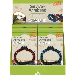 Overige Accessoires-Moses. Verlag Expeditie Natuur Survival armband assorti