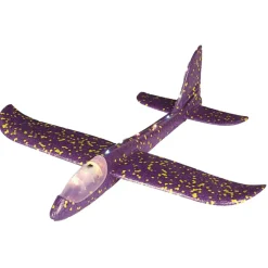 Moses. Verlag  Lichtgevende zweefvliegtuig 47 cm assorti< Buitenspelen & Spelletjes