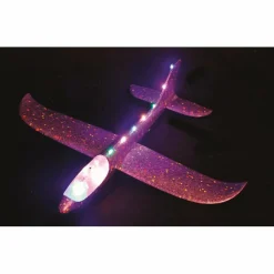 Moses. Verlag  Lichtgevende zweefvliegtuig 47 cm assorti< Buitenspelen & Spelletjes