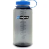 Drinkflessen-Nalgene Wide Mouth Sustain drinkfles 1 liter gray