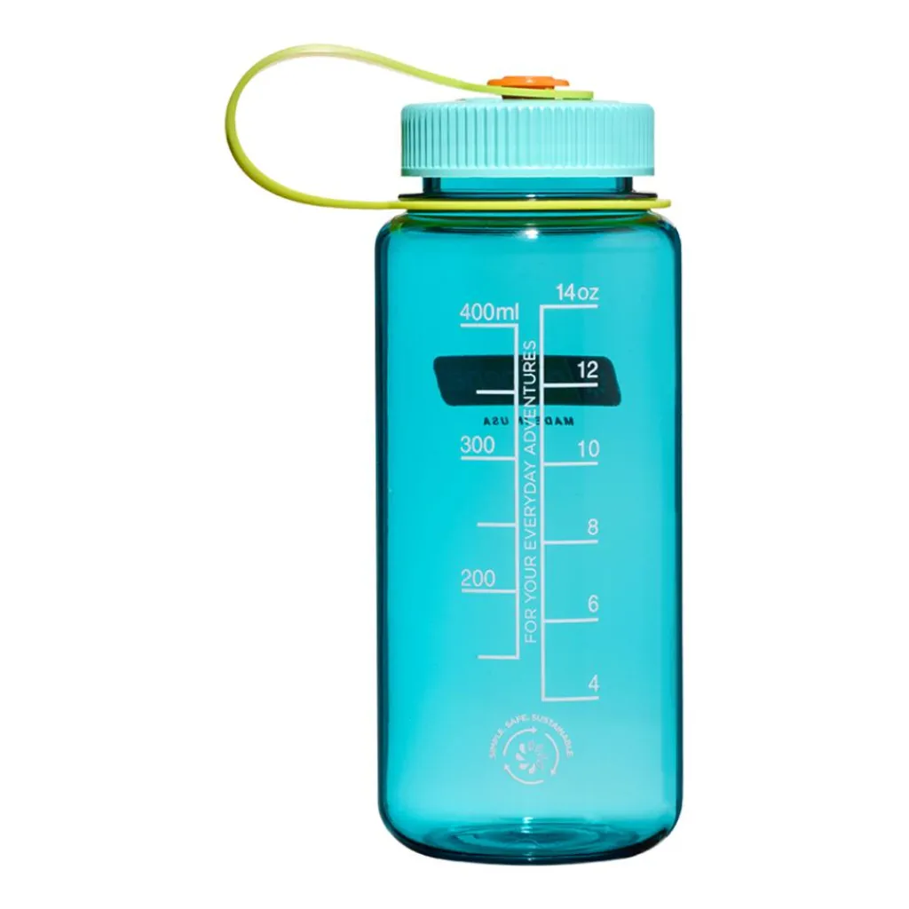 Drinkflessen-Nalgene Wide Mouth Sustain drinkfles 500 ml cerulean