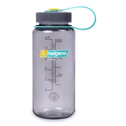 Nalgene Wide Mouth Sustain drinkfles 500 ml aubergine< Drinkflessen