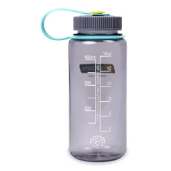 Nalgene Wide Mouth Sustain drinkfles 500 ml aubergine< Drinkflessen