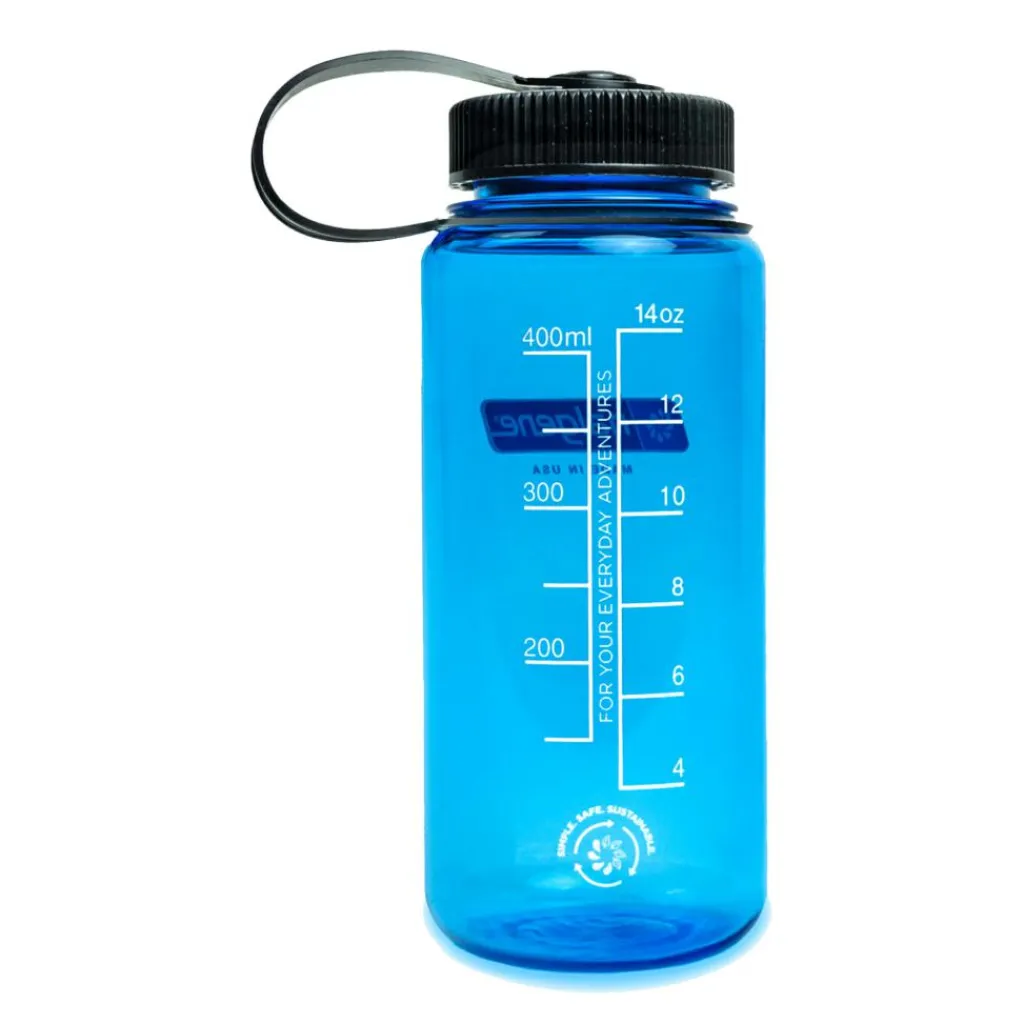 Nalgene Wide Mouth Sustain drinkfles 500 ml slate< Drinkflessen