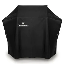 Accessoires-Napoleon barbecuehoes voor Rogue 425 zijtafels uitgeklapt