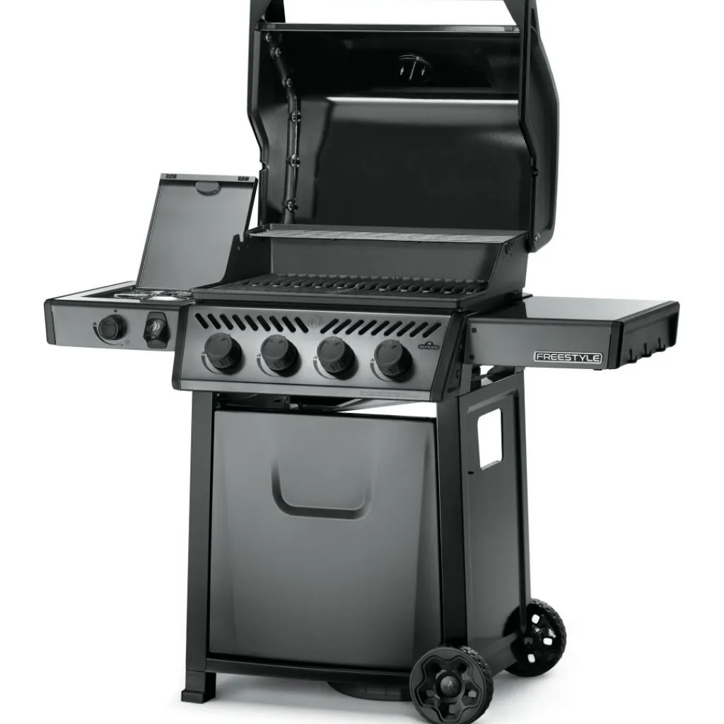 Napoleon Freestyle 425 SB buitenkeuken graphite grey< Gas Bbq & Buitenkeukens
