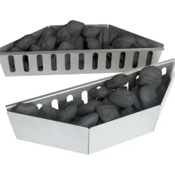 Napoleon houtskoolmandjes 2 stuks< Accessoires