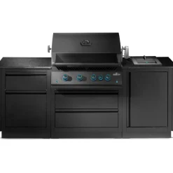 Gas Bbq & Buitenkeukens-Napoleon Oasis Compact 105 buitenkeuken matte black