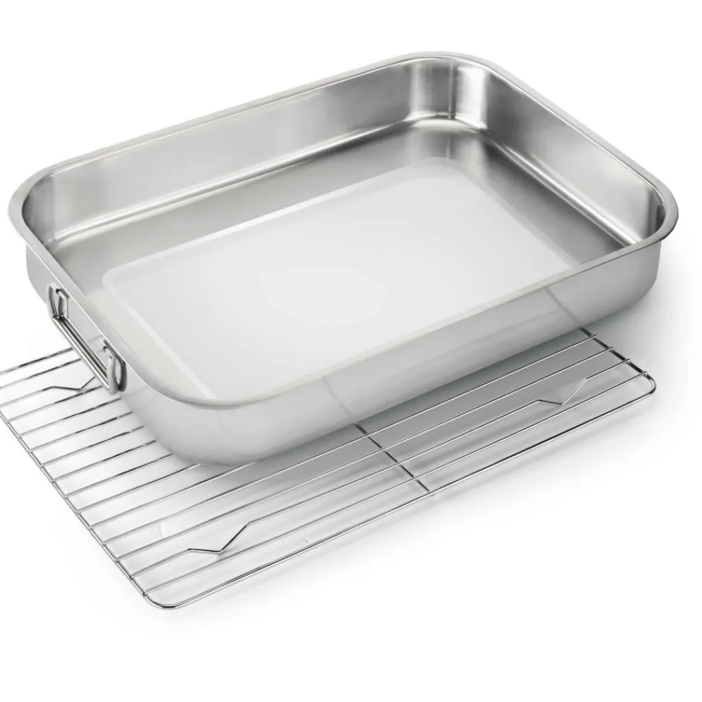 Napoleon RVS braadslede met omkeerbaar rek< Accessoires