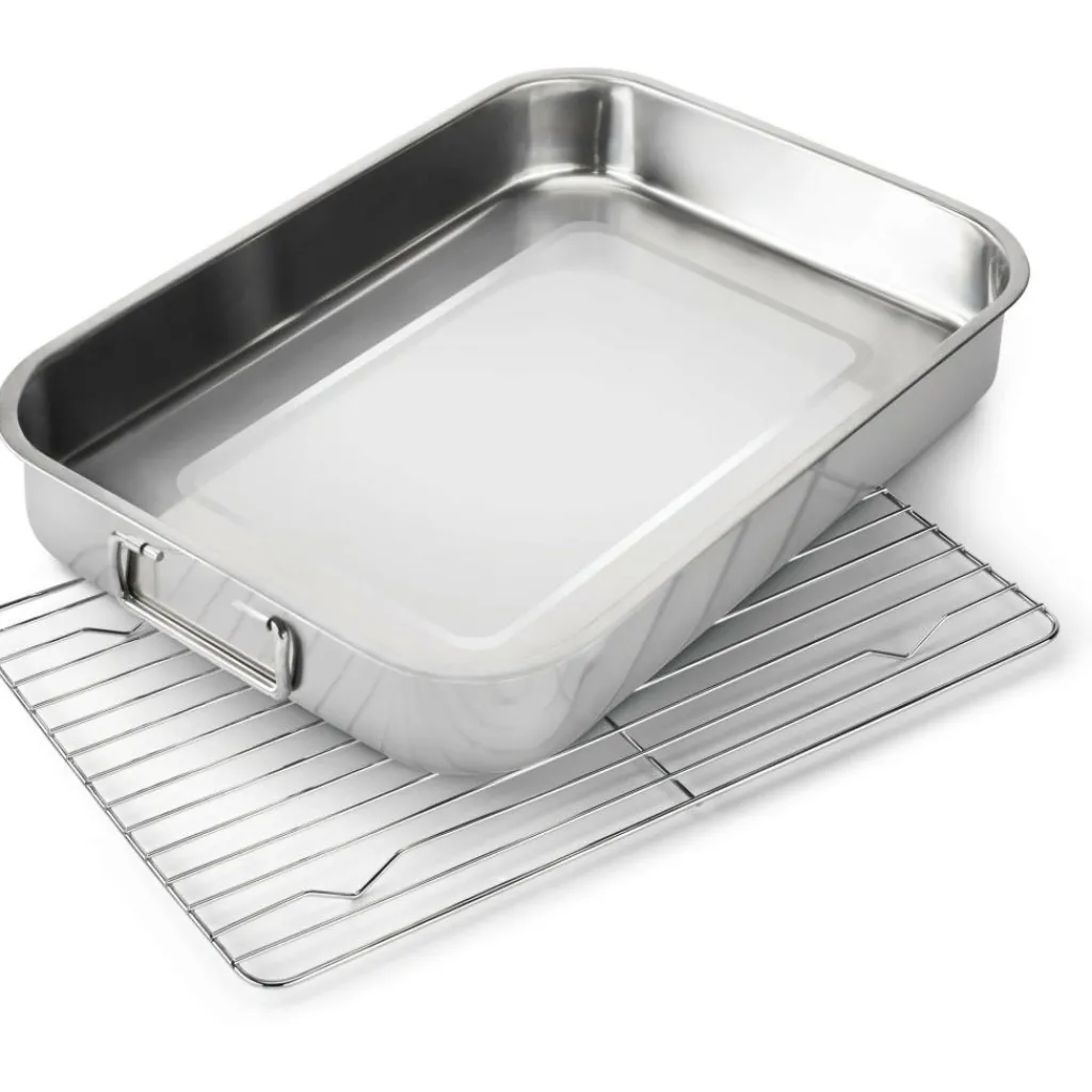 Napoleon RVS braadslede met omkeerbaar rek< Accessoires