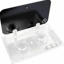 Kooktoestellen Inbouw-Navy Load Glasplaat voor 2-pits kookplaat