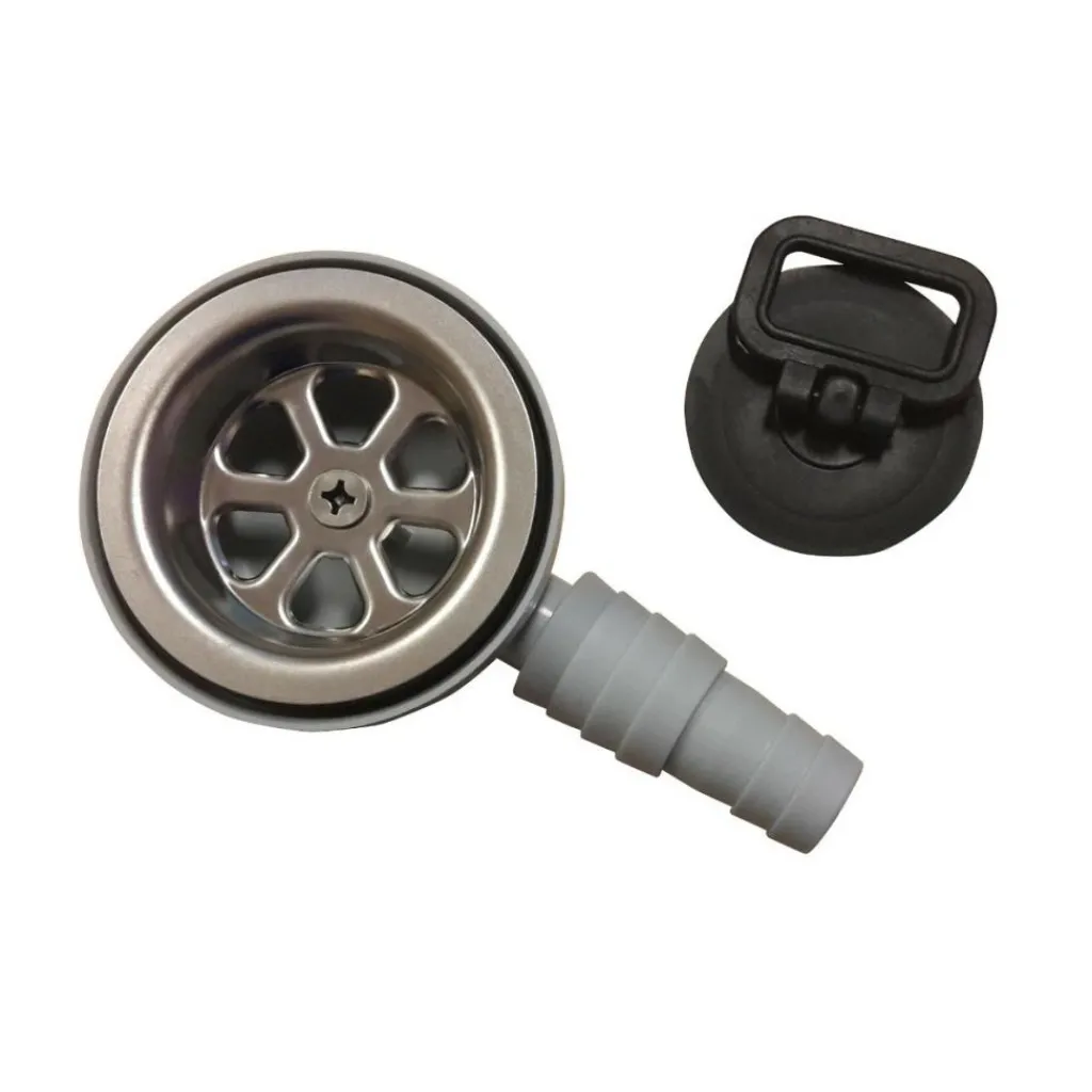 Navy Load haakse afvoerplug 20 - 25 mm grijs< Tankdoorvoeren & Afvoerpluggen