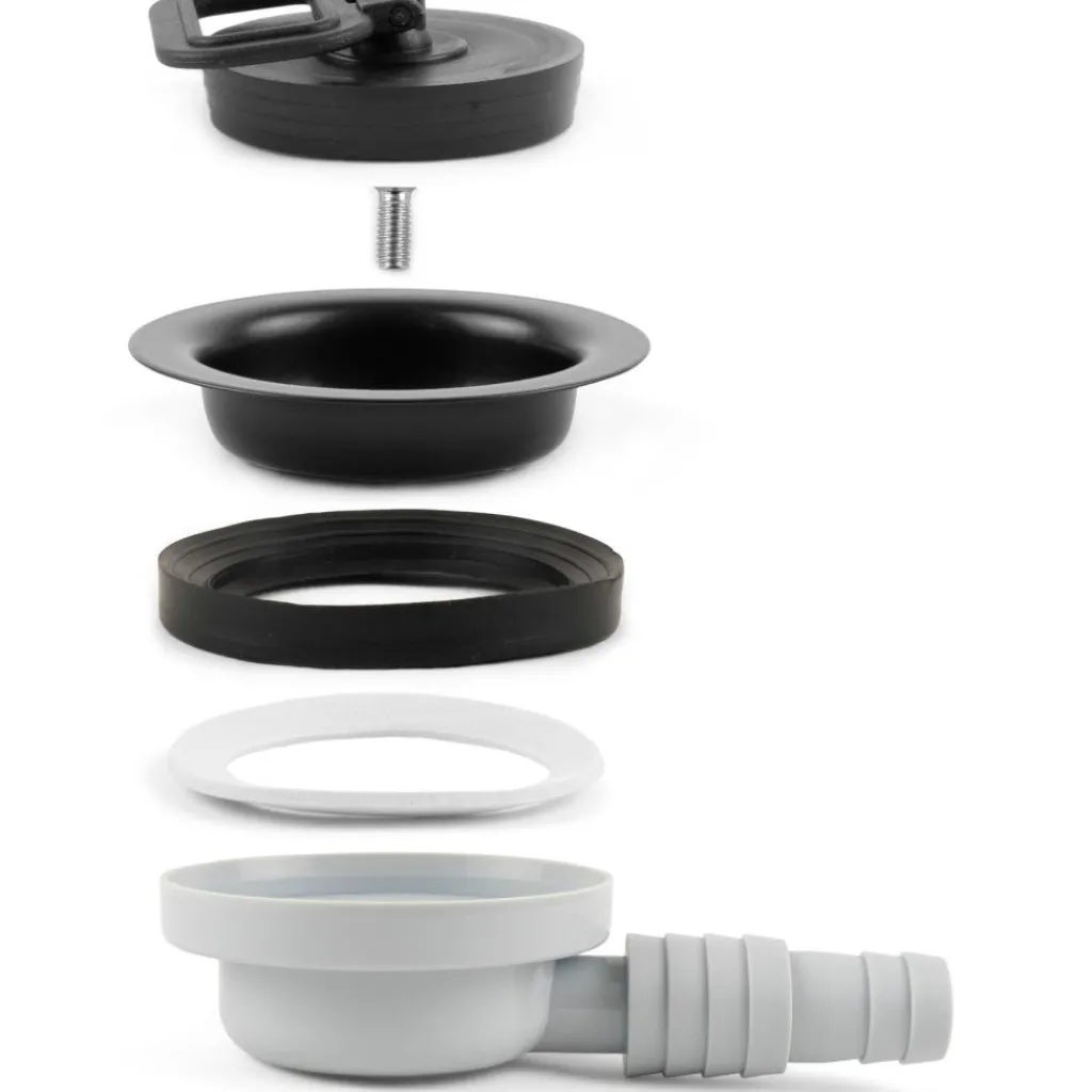 Navy Load haakse afvoerplug 20 - 25 mm grijs< Tankdoorvoeren & Afvoerpluggen