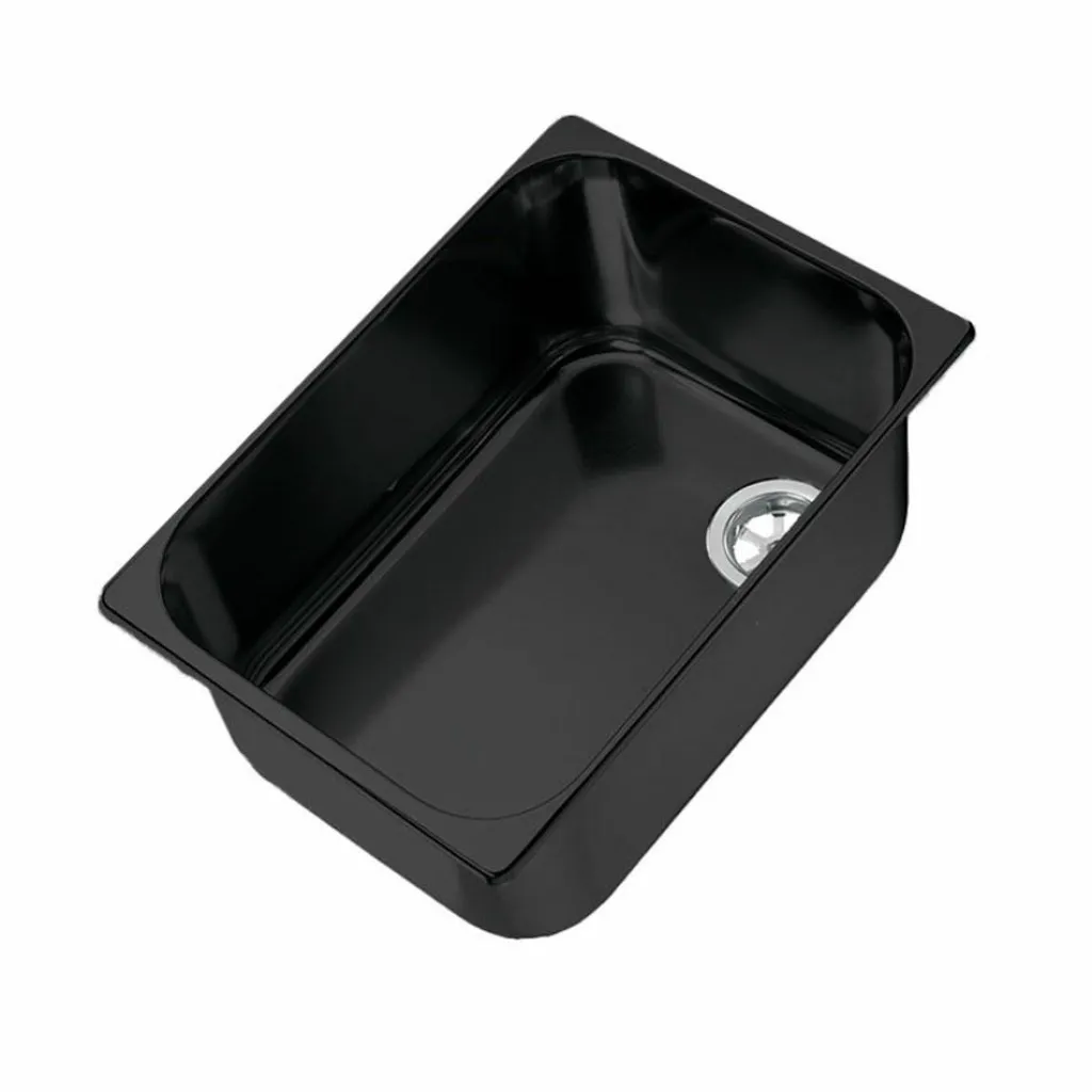 Navy Load Spoelbak 320 x 260 zwart< Spoelbakken