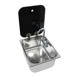 Navy Load Spoelbak met glazen deksel 320 x 260< Spoelbakken