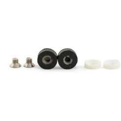 Kooktoestellen Inbouw-Navy Load Steundop glasplaat zwart per 2 stuks