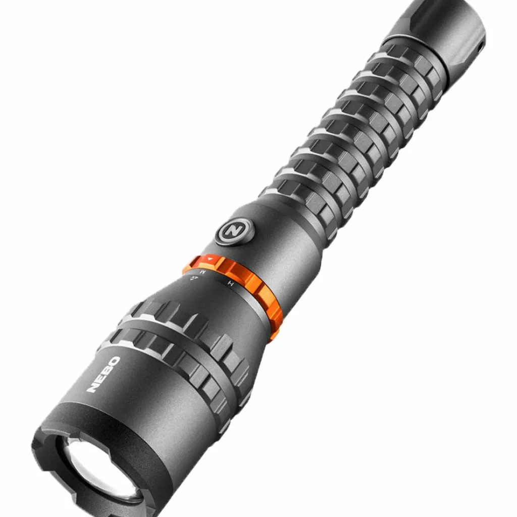 Nebo Davinci 8000 oplaadbare zaklamp grijs< Verlichting|Zaklampen