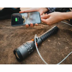 Nebo Davinci 8000 oplaadbare zaklamp grijs< Verlichting|Zaklampen