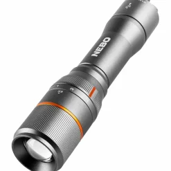 Verlichting|Zaklampen-Nebo Davinci 1000 oplaadbare zaklamp grijs