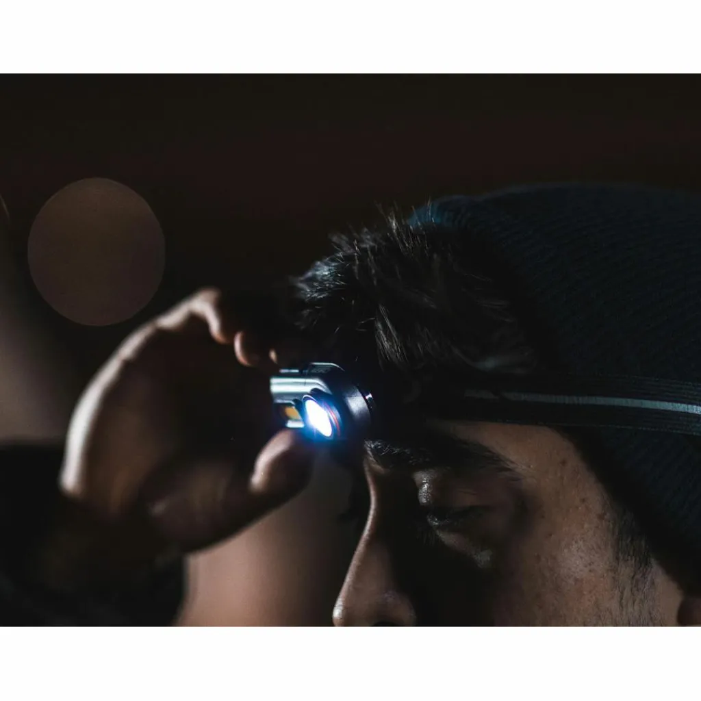 Nebo Einstein 400 oplaadbare hoofdlamp grijs< Verlichting|Hoofdlampen