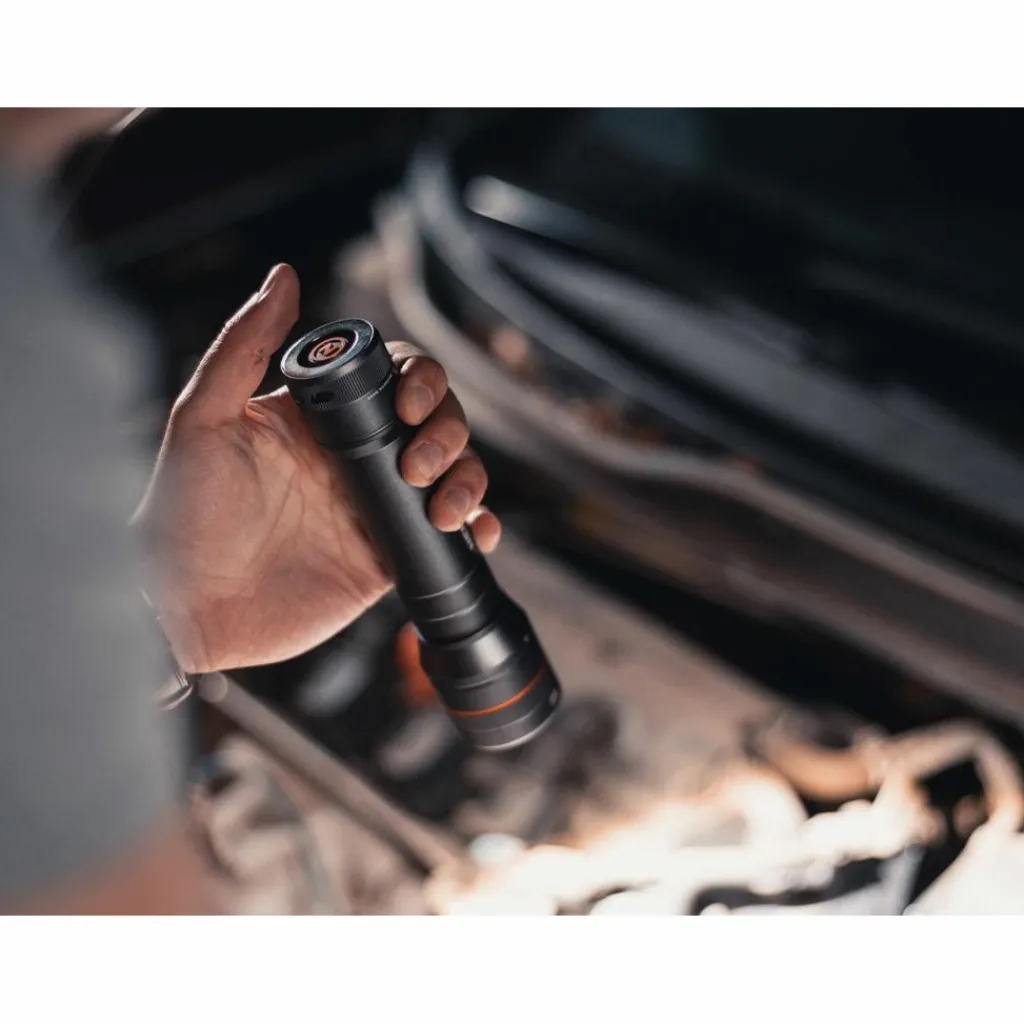 Verlichting|Zaklampen-Nebo Newton 1000 zaklamp grijs