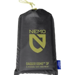 Nemo Dagger OSMO 3 Footprint ondergrondzeil 178 x 224 cm< Ondergrondzeilen