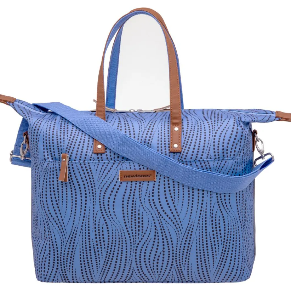 Fietstassen-New Looxs Alma Tendo fietstas 21 liter blue