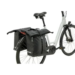 New Looxs  Cantos Double fietstas 36 liter black< Fietstassen