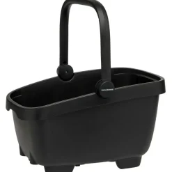 Fietstassen-New Looxs Clipper With Handle 28 liter fietsmand black