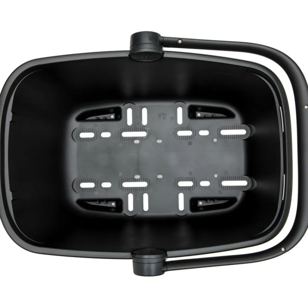 Fietstassen-New Looxs Clipper With Handle 28 liter fietsmand black